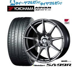 サマータイヤ ホイール4本セット ウェッズ ウェッズスポーツ SA-99R 