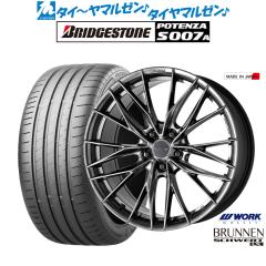 ワーク シュヴァート ブルネン LX 18インチ 7.5J ブリヂストン POTENZA