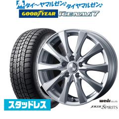 �y2025�N���z�E�F�b�Y �W���[�J�[ �X�s���b�c 18�C���` 7.5J �O�b�h�C���[ ICE NAVI �A�C�X�i�r 7 ���{��  235/50R18 �X�^�b�h���X�^�C��