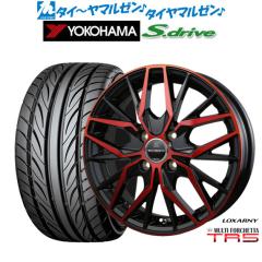BADX ロクサーニ マルチフォルケッタ TR5 16インチ 5.5J ヨコハマ DNA 