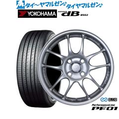 エンケイ PF01 16インチ 6.5J ヨコハマ ADVAN アドバン dB(V553) 195