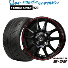 BADX エスホールド S-5V 14インチ 4.5J SHIBATIRE シバタイヤ 300 (R23