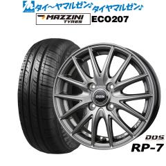 BADX D,O,S(DOS) RP-7 14C` 4.5J Best Choice MAZZINI(}W[j) ECO 207 155/65R14 T}[^C zC[4{Zbg
