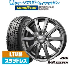 [2026�N��]�O�b�h�C���[ ICE NAVI �A�C�X�i�r �J�[�S  145/80R12 �X�^�b�h���X�^�C�� �z�C�[��4�{�Z�b�g BADX D,O,S(DOS) SE-10R plus