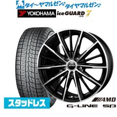 BADX ロクサーニ テンペストタービンVX 19インチ 8.0J ヨコハマ ice