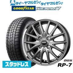�y2026�N���zBADX D,O,S(DOS) RP-7 14�C���` 4.5J �O�b�h�C���[ ICE NAVI �A�C�X�i�r 7 ���{��  155/65R14 �X�^�b�h���X�^�C�� �z�C�[��4
