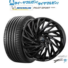 Tさん　ロクサーニ　テンペスト19インチ BADX ロクサーニ テンペストタービンVX Black Edition 19インチ 8.0J