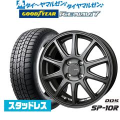 [2026�N��]BADX D,O,S(DOS) SP-10R 14�C���` 4.5J �O�b�h�C���[ ICE NAVI �A�C�X�i�r 7 ���{��  155/65R14 �X�^�b�h���X�^�C�� �z�C�[��4