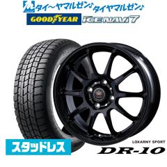 [2026�N��]�O�b�h�C���[ ICE NAVI �A�C�X�i�r 7 ���{��  155/65R14 �X�^�b�h���X�^�C�� �z�C�[��4�{�Z�b�g BADX ���N�T�[�j�X�|�[�c DR-1