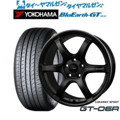 BADX ロクサーニスポーツ GT-06R 17インチ 7.5J ヨコハマ BluEarth