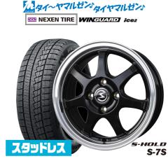 BADX �G�X�z�[���h S-7S 14�C���` 4.5J NEXEN �l�N�Z�� WINGUARD �E�C���K�[�h ice 2 155/65R14 �X�^�b�h���X�^�C�� �z�C�[��4�{�Z�b�g