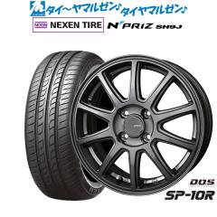 BADX D,O,S(DOS) SP-10R 14�C���` 4.5J NEXEN �l�N�Z�� N priz SH9J 165/55R14 �T�}�[�^�C�� �z�C�[��4�{�Z�b�g