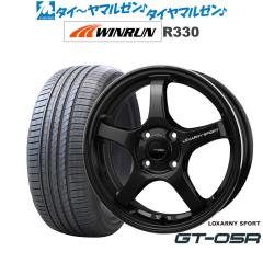 BADX ロクサーニSPORTアルミタイヤセット195/65R15管理093 BADX ロクサーニスポーツ GT-05R 16インチ 6.0J WINRUN ウインラン