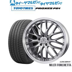 BADX ロクサーニ マルチフォルケッタ 19インチ 8.0J トーヨータイヤ