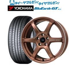 BADX ロクサーニスポーツ GT-06R 17インチ 7.5J ヨコハマ BluEarth