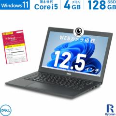 DELL Latitude 7280 6 Core i5 :4GB M.2 SSD:128GB m[gp\R 12.5C` LAN HDMI Officet Ãm[gp\R 