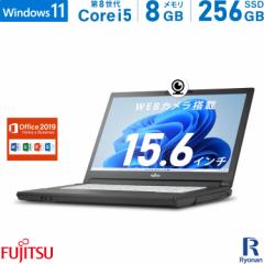 yWEBJ / Microsoft Office 2019 ځzxm LIFEBOOK A579/A 8 Core i5 :8GB ViSSD:256GB m[gp\R 15.6C