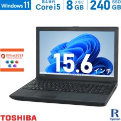 m[gp\R  eL[  TOSHIBA dynabook ܂ 4 Core i5 :8GB ViSSD:240GB Microsoft Office 2021