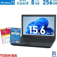 m[gp\R  eL[  TOSHIBA dynabook ܂ 4 Core i5 :8GB ViSSD:256GB Vi L[{[h  