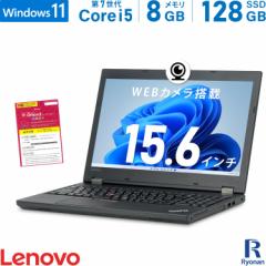 eL[ WEBJ Lenovo ThinkPad L570 7 Core i5 :8GB ViSSD:128GB m[gp\R 15.6C` LAN Windows 1