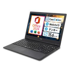 MS Office 2024 H&B ���ځbWEB�J���� �e���L�[ DVD���ڃ��f���b���Ãm�[�g�p�\�R�� NEC VKT16EZG6 15.6�C���` Core i5 ��8���� 8265U 1.6