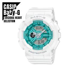 CASIO �J�V�I Baby-G �x�r�[G BA-110�V���[�Y �v���V���X�n�[�g�Z���N�V���� BA-110XWS-7A �O���[���~�z���C�g �r���v ���f�B�[�X