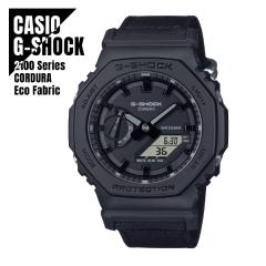 �y���[�zCASIO �J�V�I G-SHOCK G�V���b�N �J�[�{���R�A�K�[�h�\�� ���p�`�t�H���� GA-2100BCE-1A �N���X�o���h �u���b�N �r���v �����Y