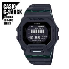 �y���[�zCASIO �J�V�I G-SHOCK G�V���b�N G-SQUAD G�X�N���b�h �X�}�[�g�t�H�������N Bluetooth�ʐM GBD-200UU-1 �u���b�N �r���v �����Y