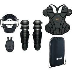 ZETT（ゼット）限定 硬式用 キャッチャー防具4点セット（BL1040）硬式