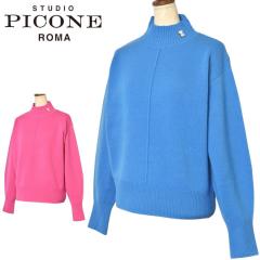30��OFF�Z�[���I�X�^�W�I �s�b�R�[�l STUDIO PICONE ROMA 2025�H�~�V�� ���f�B�[�X �n�C�l�b�N�j�b�g�v���I�[�o�[ �Z�[�^�[ �A�E�g���b�g