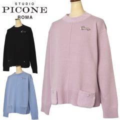30��OFF�Z�[���I�X�^�W�I �s�b�R�[�l STUDIO PICONE ROMA 2025�H�~�V�� ���f�B�[�X �j�b�g�v���I�[�o�[ �Z�[�^�[ �A�E�g���b�g