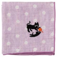 ǂԂ̂₱nJ`@˂@hJK[[nJ`@X[xj[@Animal pattern embroidered gauze handkerchief