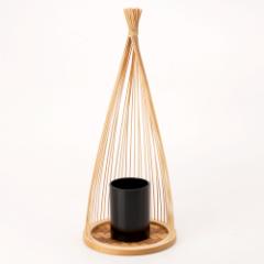 x͒|؍׍H@Ԋ@q@炵@É`H|i@cN @Suruga-takesensuji-zaiku, Vase made of bamboo sticks@El