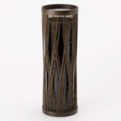 x͒|؍׍H@Ԋ@ЂƂ@@É`H|i@Suruga-takesensuji-zaiku, Vase made of bamboo sticks@El|Ђg