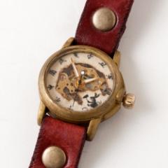 av@@Brvi芪j@e (W-002)@Handmade Japanese watch, Mechanical watch