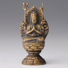 E̕@@ωF 7cm (BZ-011) qN܂̂{@CeA@Casting Buddha statue Takaoka imono Se