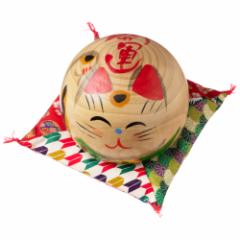 i@L@E3.5 (031)@J^EEグ@{錧s̍H|i@Kokeshi of lucky cat, Miyagi craft