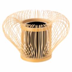 x͒|؍׍H@Ԋ@ق@É`H|i@cώ} @Suruga-takesensuji-zaiku, Vase made of bamboo sticks@El|