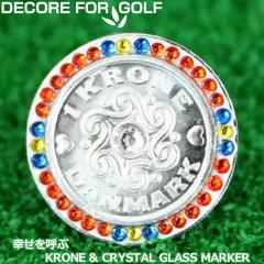 DECORE FOR GOLF �f�R���t�H�[�S���t �K�����ĂԃN���[�l���N���X�^���K���X �S���t�}�[�J�[ DC-krone07 �C���f�B�A���V�����~�J�v���u��