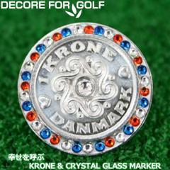DECORE FOR GOLF �f�R���t�H�[�S���t �K�����ĂԃN���[�l���N���X�^���K���X �S���t�}�[�J�[ DC-krone08 �J�v���u���[�~�C���f�B�A���V��