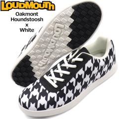 ���E�h�}�E�X 2025 ���j�Z�b�N�X �X�p�C�N���X �S���t�V���[�Y Oakmont Houndstooth �~ White �I�[�N�����g x �z���C�g LM-GS0005 765982