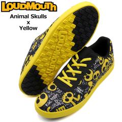 ���E�h�}�E�X 2025 ���j�Z�b�N�X �X�p�C�N���X �S���t�V���[�Y Animal Skulls �~ Yellow �A�j�}���X�J���Y x �C�G���[ LM-GS0005 775980(