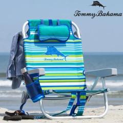 �g�~�[�o�n�} �r�[�`�`�F�A �u���[�X�g���C�v 5�i�K�t�����N���C�j���O �w������ �ω׏d136kg�y�V�i�z Tommy Bahama Beach Chair �}����