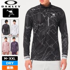 �I�[�N���[ �����Y �z������ ���b�N�l�b�N �����V���c FOA404230 SKULL VECTOR LS MOCK SHIRT �y���[���֔����z�y�V�i�zRCBR OAKLEY �S��