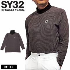 SY32 GOLF Y nClbN  Vc BORDER HIGH NECK SYG-2135-B yViz2WF2 GXCT[eB[gD StEFA YEF