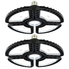 LED���C�g 2�Z�b�g �K���[�W���C�g45w ��Ɠ� 5���� �y���_���g���C�g �V�����O���C�g �X�[�p�[���~�l