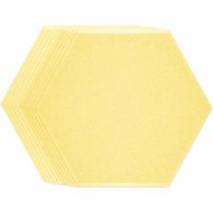 吸音材 48枚セット 吸音シート 防音シート 縦約26*横約30*辺の長さ15*厚さ0.9cm 面取りあり  硬質