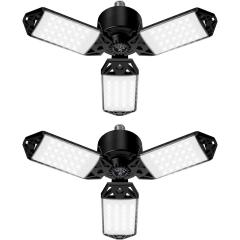 LED�K���[�W���C�g 2�Z�b�g LED�y���_���g���C�g 80W 8000LM  �p�x���߉\ LED�K���[�W���C�g