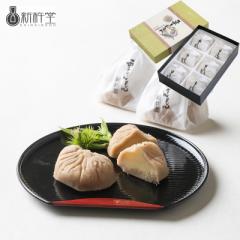 【送料無料】岐阜 新杵堂 鳴門金時芋入栗きんとん 6個入 | 直送品 | お取り寄せ ギフト プレゼント HIS ID:SN0010