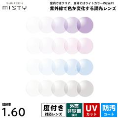 �x�t�������Y ���� �T���e�b�N�~�X�e�B HOYA SUNTECH MISTY �񋅖� ���^ NL60 �j���[���b�N�X160 2��1�g UV�J�b�g �v���X�`�b�N�����Y